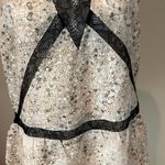 BCBGeneration 𝅺BGBGENERATION Sheer Top with Lace Details, Size Small, NWT Photo 2