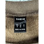 SheIn Mom Life Sweatshirt Women Medium Oversized Graphic Cozy Cheetah‎ Pullover Photo 7