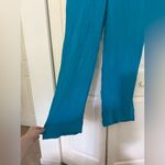 Michael Stars NWT Jovi Waist Tie Pants Corsica Blue Double Gauze Pants Large Photo 4