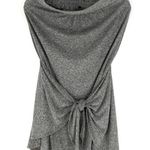 Drew Strapless Knit Mini Dress with Knot Grey M Photo 0