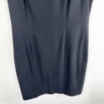 Hugo Buscati Collection Size 8 Dress Little Black Sleeveless Knee Length 1009 Photo 3