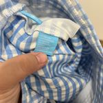 J. McLaughlin  Masie Shorts‎ 4  NWT $138 Catalina Stretch Pull On Gingham Blue Photo 5
