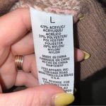 Celebrity Pink Women's Brown Star Print Button Front Cardigan Sweater size large Photo 6