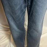 Indigo Blue  Maternity Denim Jeans Pregnancy Stretch FIt Size L Photo 2