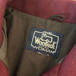 Woolrich Vintage Burgundy 100% Pure Wool Full Zip Bomber Jacket Size Medium Photo 6