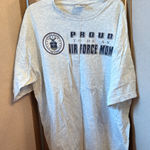 Gear for Sports  Gray Cotton T-Shirt proud to be an Air Force mom xxl Photo 0