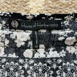 House of Harlow 1960 Ainsley Long Sleeve Romper XS Black Photo 14