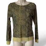 The Limited Vintage  Layer Look Snake Print Top Photo 1