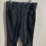 Seven7 Black Tummyless high rise skinny Pants Photo 1