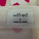 Aritzia Wilfred Women's White Pink Printed Straight A-Line Midi Maxi Skirt Sz 0 Photo 5