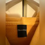 NWOT The Pleasing Sunset Hoodie Orange and Blue Sweatshirt Size Large Photo 5