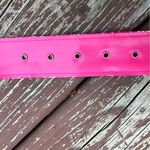 Women’s Coquettecore Feminine Casual Barbiecore Pink Floral 5 Hole Belt|34 Photo 7