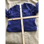 Ruby Rd  Blazer 16 Purple Textured Fabric Long Sleeves Women Jacket Open Front Photo 7