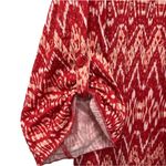 French Laundry Red Patterned Women's Top Photo 7