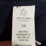 Aerie ‎ Offline High Waisted Women's Striped Leggings. Size  L Photo 5