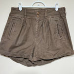 American Eagle  Brown Baggy Mom Shorts 8 Women Photo 0