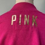 PINK - Victoria's Secret Victoria's Secret Sequin Sleeve Varsity Jacket Photo 11