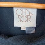 Chaser Women's Black Long Sleeve Soft Cozy Hoodie Top Sweater M Medium Photo 4