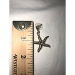 Starfish Pireced Earrings Gold Tone Dangle Drop Style Beach Nautical Sea NEW Photo 1