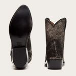 Frye Billy Western Short Boots Metallic Gold NEW Photo 3