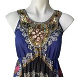 Meghan Los Angeles Bejeweled, Seashell and Sequin Embellished Dress, Sz S Size M Photo 6