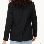 J.Crew One Button Blazer Black New Womens 6 Black Academia Career Photo 2