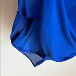 Blue Buttoned Polo Collar Midi dress Size 2X Photo 8