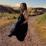 For Love & Lemons  NWT | Black Halter Tie Neck Mini Dress XS Photo 8