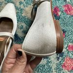 Badgley Mischka Collection Brystol Mary Jane Flat in Ivory Crepe Photo 3