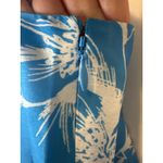 Hutch Anthropologie  Back-Bow Basque Waist Blue Floral Mini Dress NWT Size S Photo 6