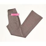 Spanx AirEssentials Slim Flare Pant Shimmer Smoke Silver Shine High-Rise Waist S Photo 5