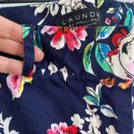 Laundry by Shelli Segal  Floral Print Crop Pants size 12 Photo 8