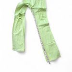 Y2K Neon Green Low Rise Ripped Flare Jeans Size undefined Photo 7