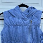 Blanc Be  Noir Down Fill Feather Vest XS Quilted Athleisure Athletic Gorpcore Photo 1