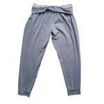 Under Armour Women's Fold Over Waist Jogger Sweatpants Medium Gray Soft Athletic Photo 2