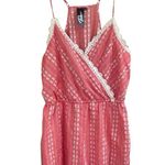 Trixxi Coral and White Patterned Garment Photo 0