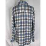 Velvet By Graham & Spencer Long Sleeves Blue Plaid Shirt With Pockets Small NWT Photo 8