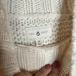 Lou & grey  off white textured mock neck sweater Photo 3