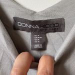 Donna Ricco ‎ Flare Dress-Gray. Size Medium NWT. Photo 2