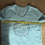 Life is Good  Follow The Sun T-Shirt Tee Size Small Light Blue Outdoors T2 Photo 6