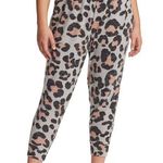 Jessica Simpson  Pants Cream & Black Leopard Ryland Pocket Jogger Sz 3X NWT Photo 0