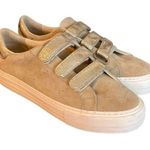 No Name suede three strap closure sneaker size 37/6.5 Tan Photo 0