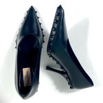 Valentino Garavani Rockstud 100 Leather Heels Pumps Black 36 EU NEW 3W0S0HX8NIB Size 6 Photo 10