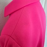 Ted Baker Bright Pink Bracti Peplum Jacket Coat Size 3 US 8 Wool Fuchsia Photo 4