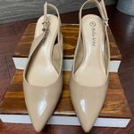 Bella Vita Kitten Heel Pumps - Scarlett II Nude Patent Size 9W Photo 6
