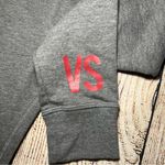 Victoria's Secret  Crewneck Pullover Cropped Sweater Check It Twice Womens Size M Photo 2