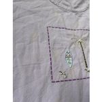 Jane Ashley Vtg  Purple Short Sleeve Dress Island Palm Surf Sz 1X XL Photo 2