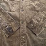 Uniqlo  Wale Cord Overshirt Button Down Shirt Jacket Shacket Charcoal Grey XS Photo 4