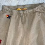 Aviator Nation  Tee & Sweatpants Set - Sand Size L NIP & NWT PRICE IS Firm Photo 7