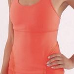Lululemon Women’s Tank Top Neon Orange/Pink Size 6 Premium Activewear Orange Photo 0